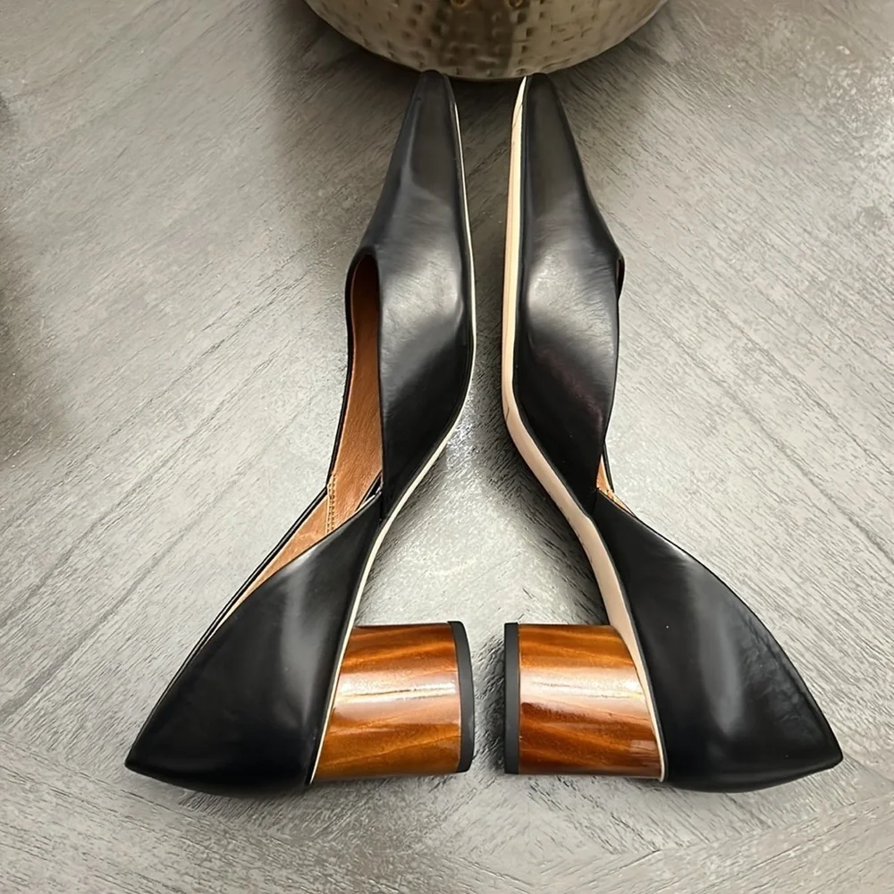 Franco Sarto Rita Leather d'Orsay Pumps_7
